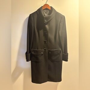 Tahari Classic Black Coat